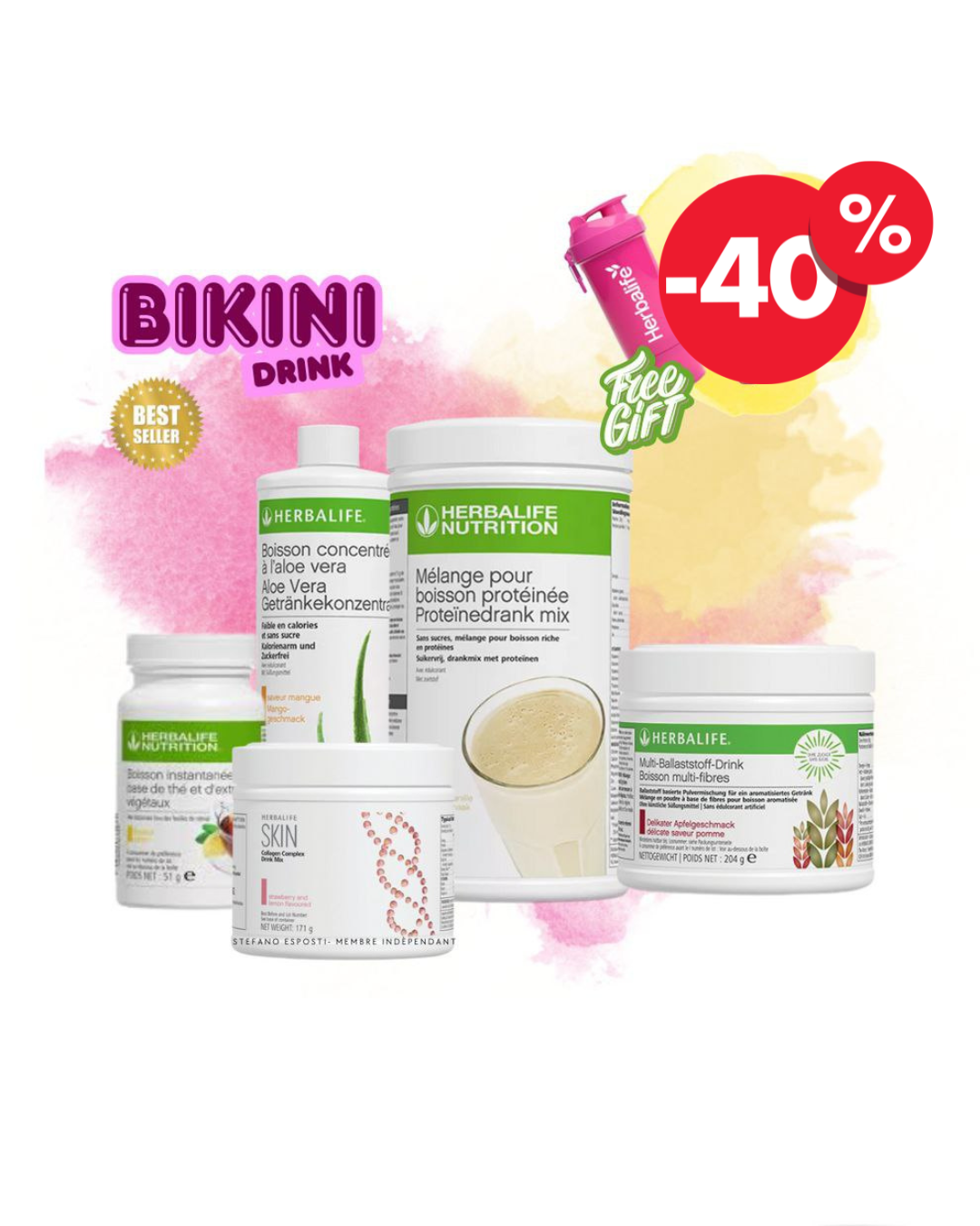 Bikini Drink – Ta routine brûle-graisses et rassasiante !