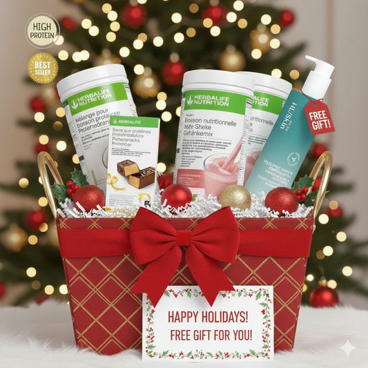 Formula 1 and proteins + Christmas gift (2 Formula 1 + Barres aux Protéines + Mélange pour boisson protéinée)