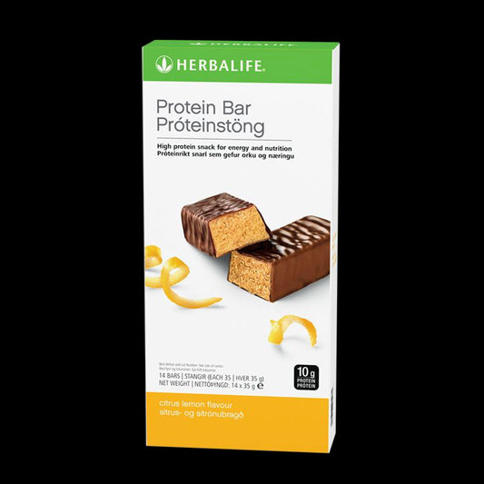 Protein Bars Citrus Lemon. 14 bars per box