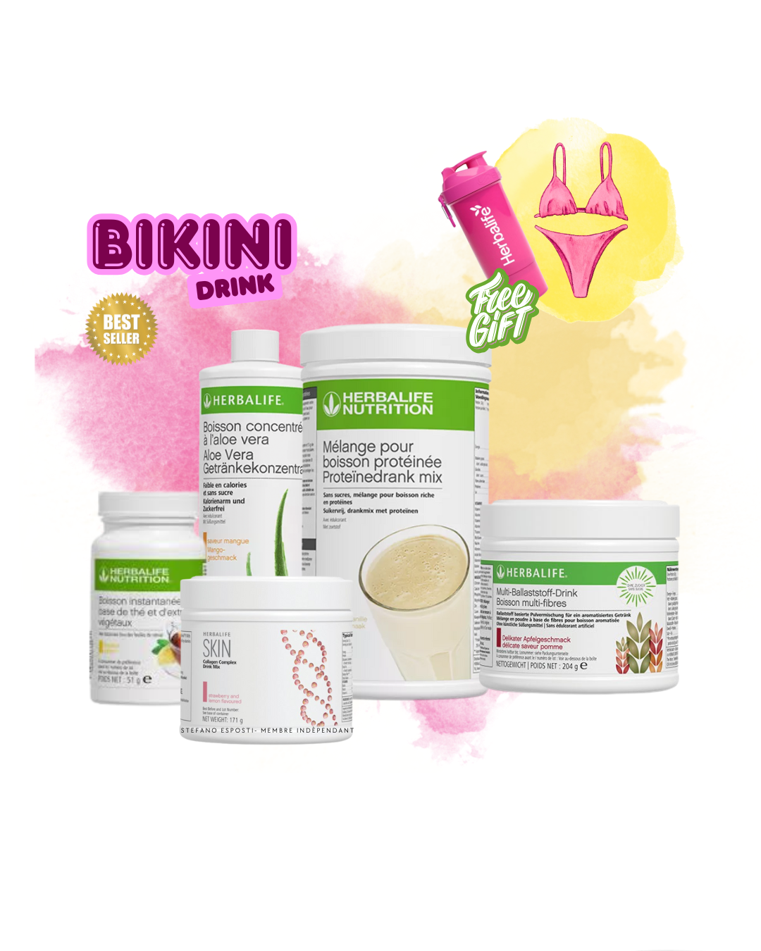 Bikini Drink – Ta routine brûle-graisses et rassasiante !
