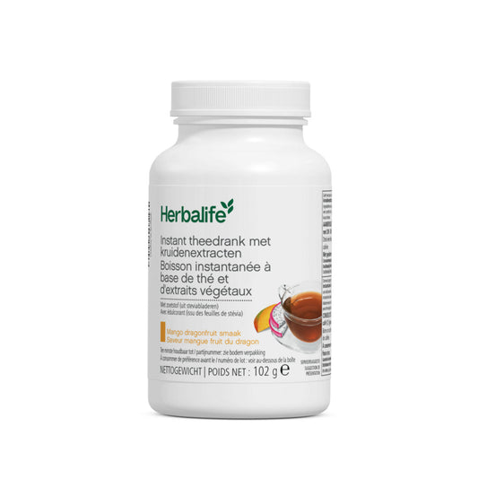 NEW! Boisson instantanée à base de thé et d'extraits végétaux Mangue fruit du dragon 102 g